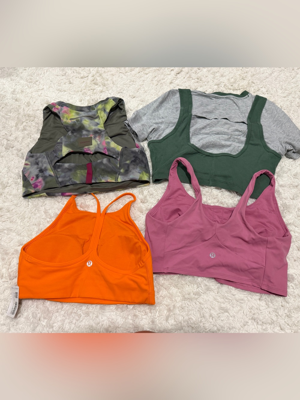 lululemon athletica Mix & Match Tank Tops – Orange, Pink, Green, Tie-Dye - Picture 2 of 2